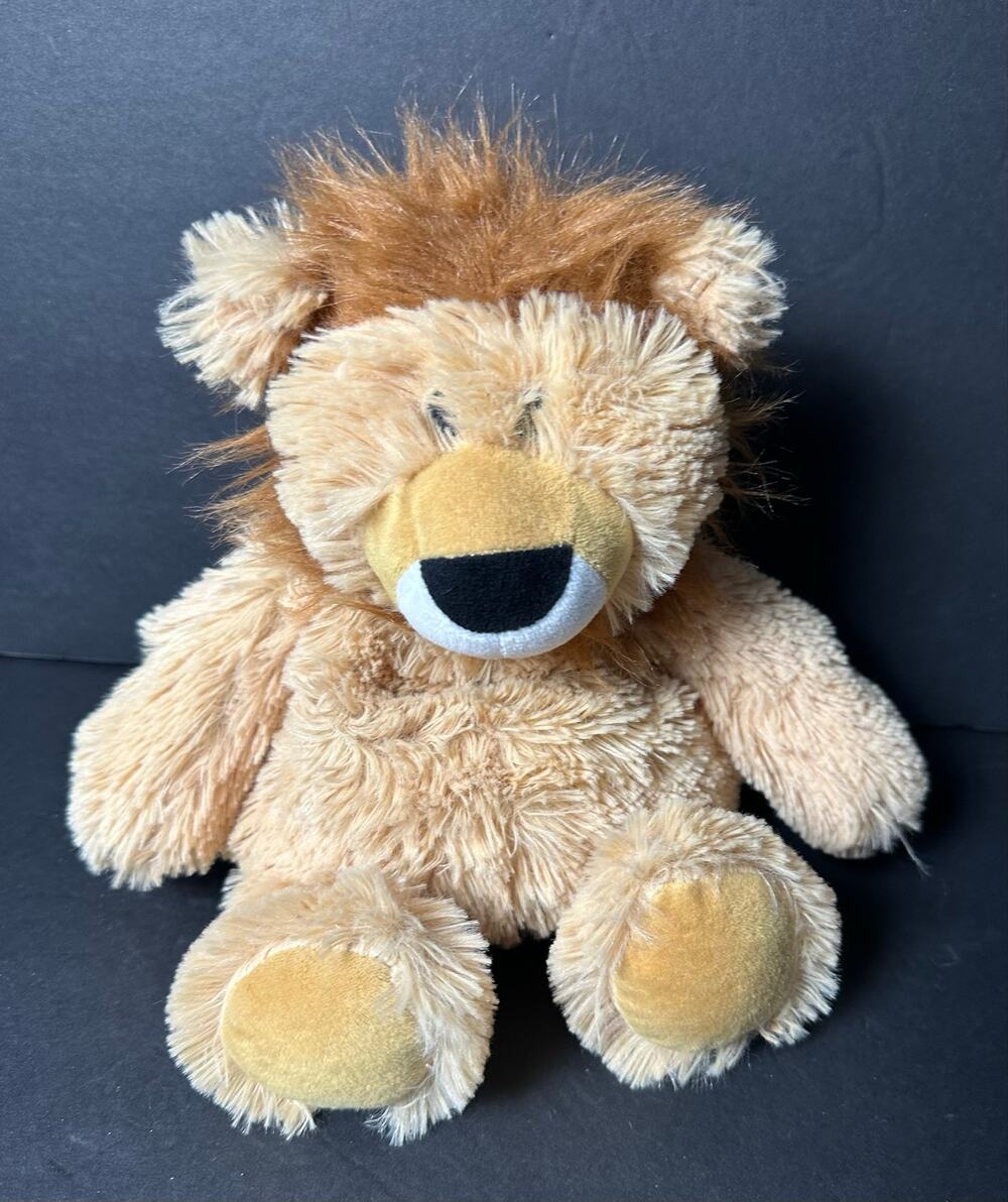 Warmies Lion 12” Stuffed Plush Heat Therapy Microwaveable Cozy Weighted Animal